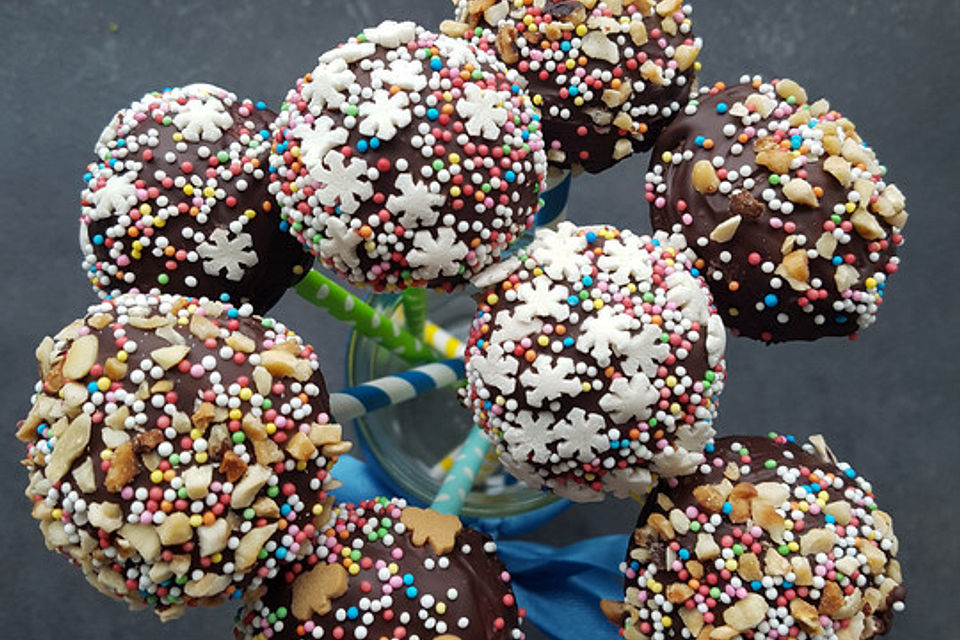 Schnelle Cake-Pops ohne Backen