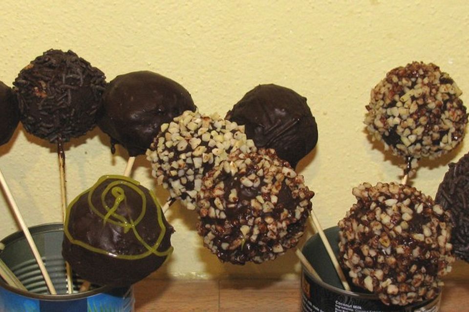 Schnelle Cake-Pops ohne Backen