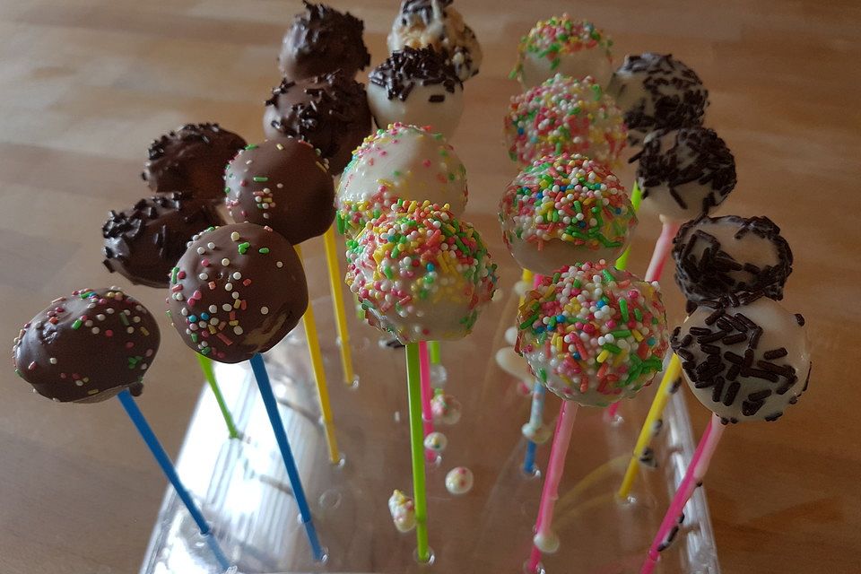 Schnelle Cake-Pops ohne Backen