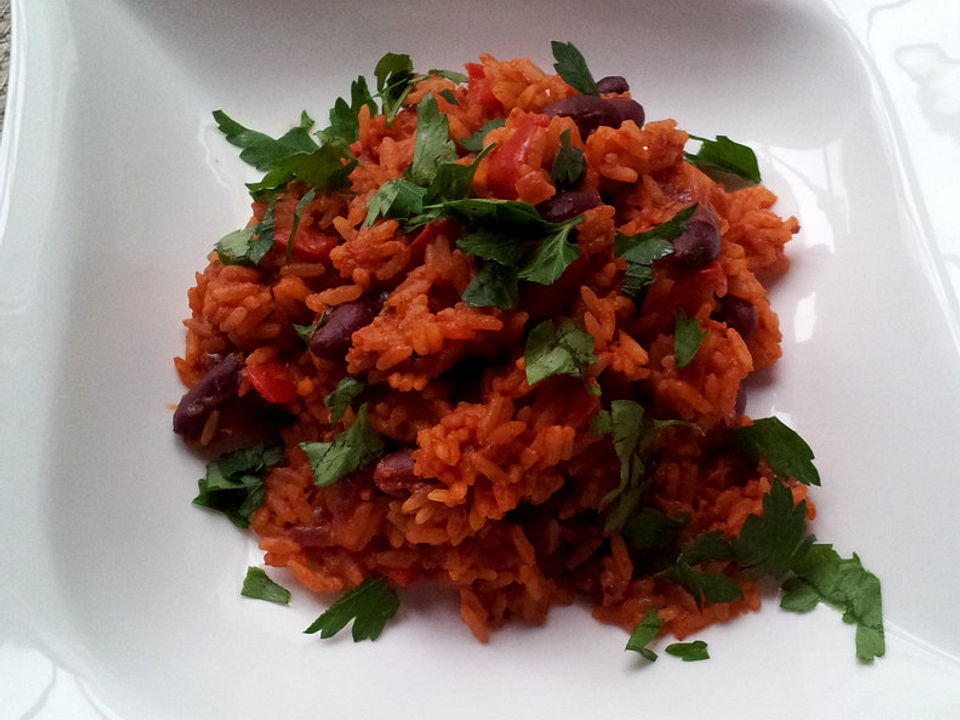 Reistopf mit Kidneybohnen, Paprika und Tomaten - Kochen Gut | kochengut.de