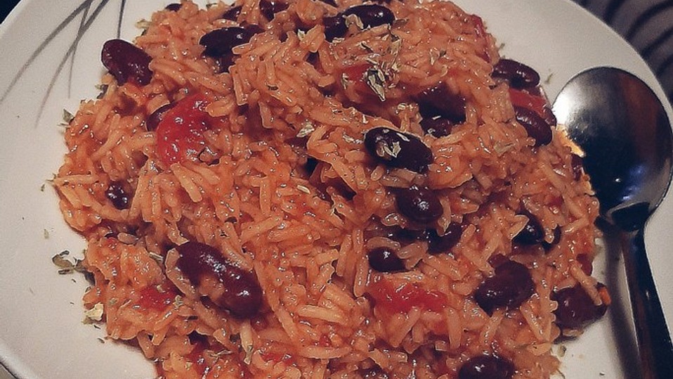 Reistopf mit Kidneybohnen, Paprika und Tomaten von Sivacasa Reistopf mit Kidneybohnen, Paprika und Tomaten von Sivacasa