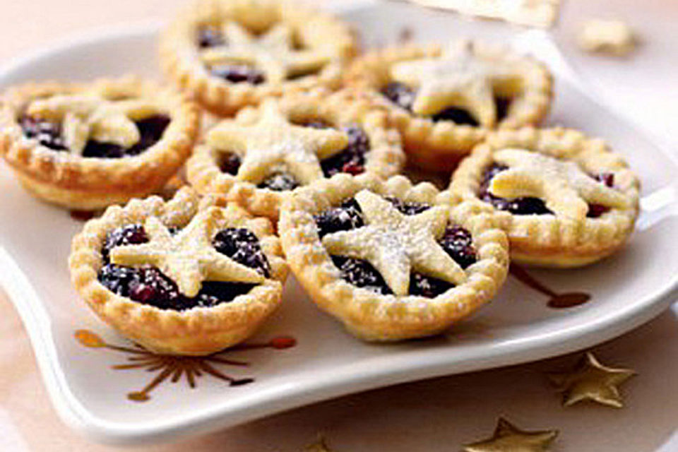 Nigellas Weihnachtstörtchen mit Cranberries