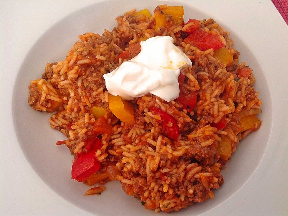 Paprika - Hack Reis Eintopf von karaburun| Chefkoch