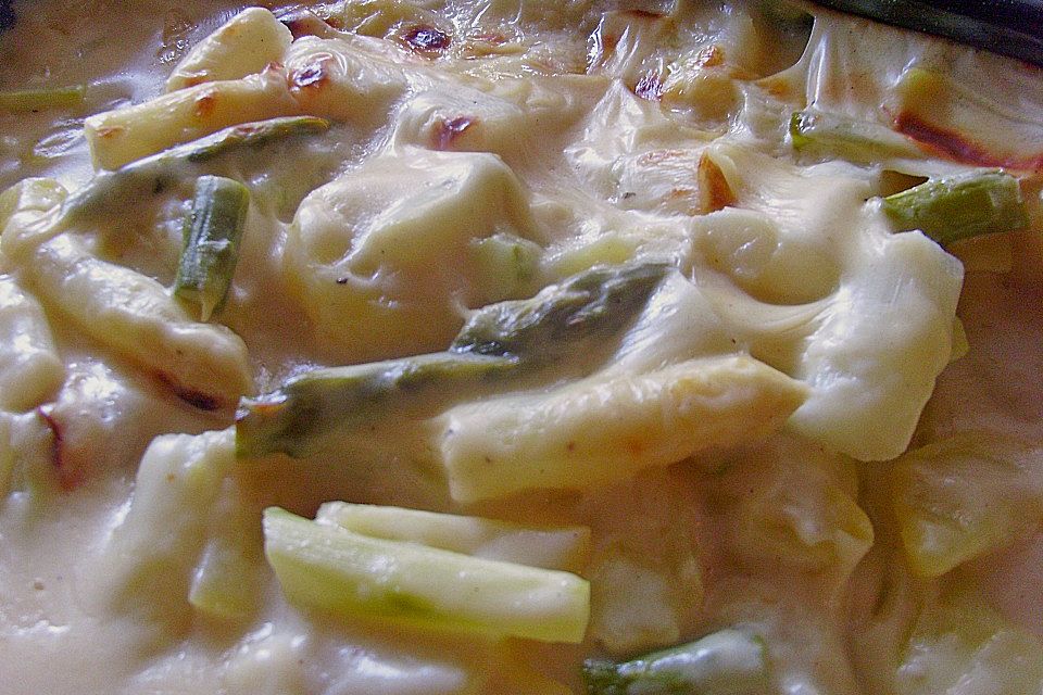 Spargel-Kartoffelauflauf