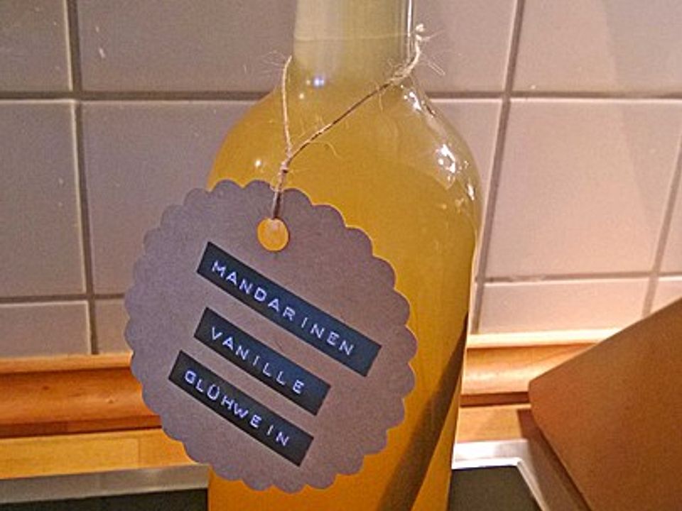 Weisser Mandarinen Vanille Gluhwein Von Frauleinfein Chefkoch