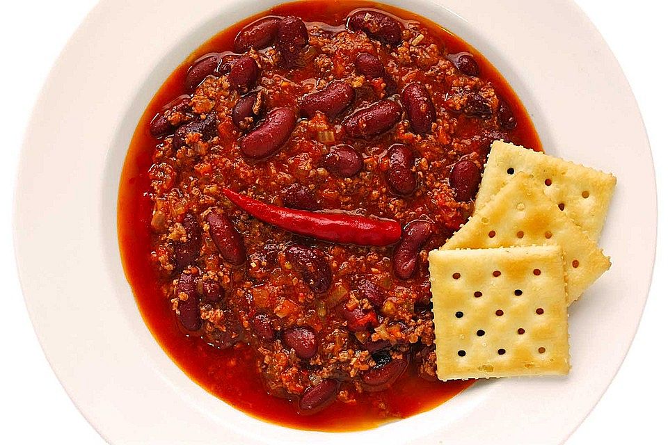 Chili con Carne im Römertopf