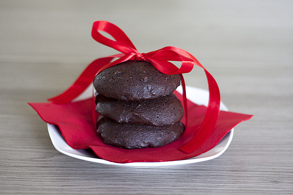 Triple-Chocolate-Cookies