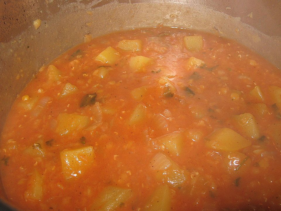 Schnelle Linsensuppe
