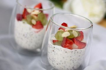 Chia Samen Pudding Mit Obst Chefkoch