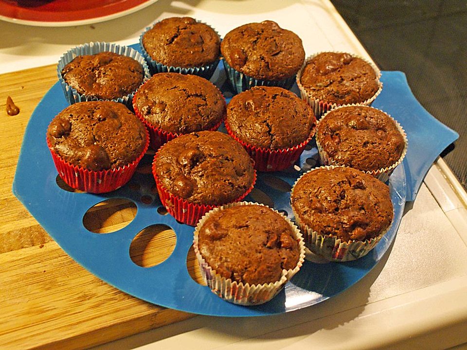 Vegane Muffins mit Schokostückchen von eleanorentenschnabel| Chefkoch