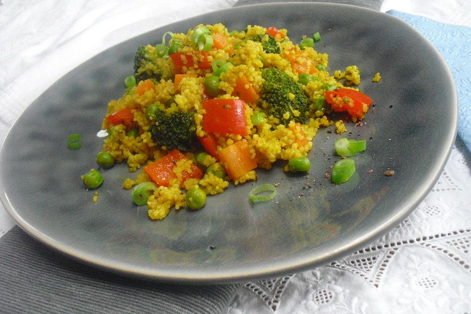 Couscous-Gemüse-Curry