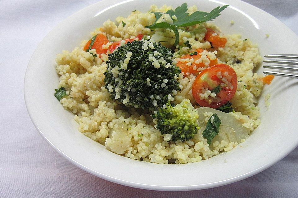 Couscous-Gemüse-Curry