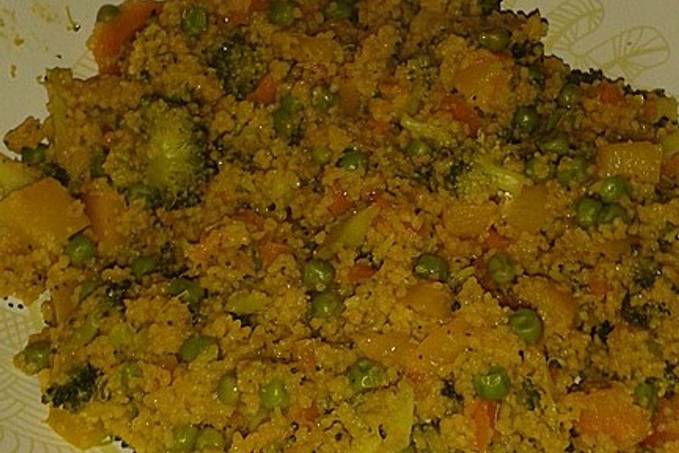 Couscous-Gemüse-Curry