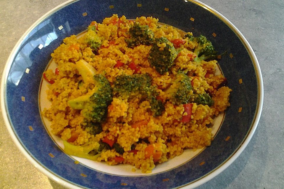 Couscous-Gemüse-Curry