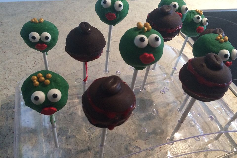 Kalorienarme Cake Pops