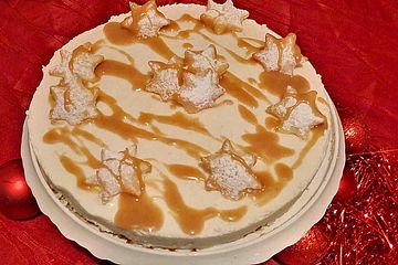 Plätzchentorte mit Weihnachtskaramell
