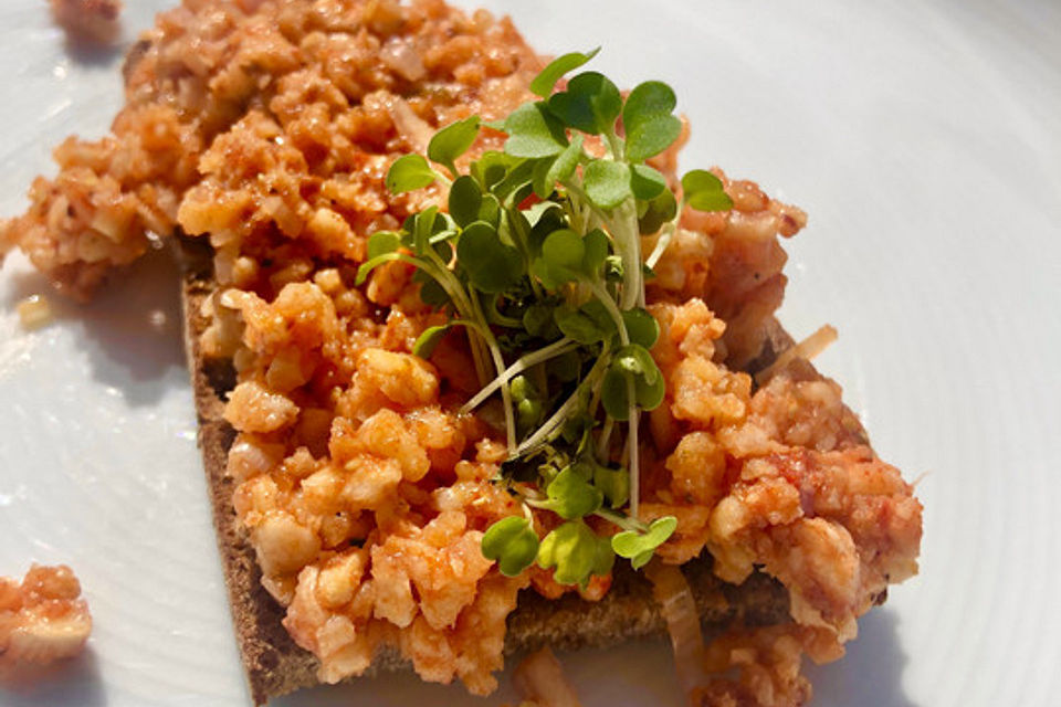 Veganes Zwiebel-Mett