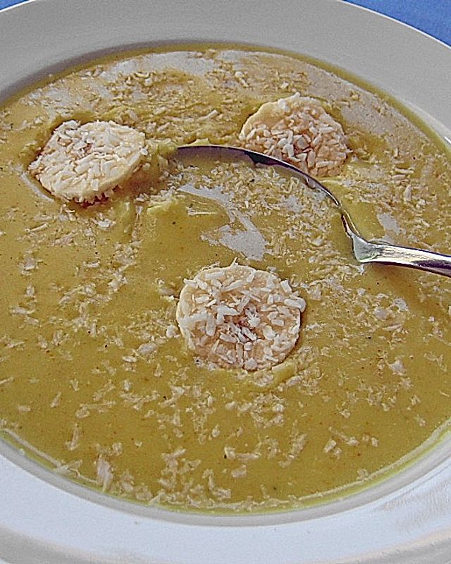 Bananen - Curry - Cremesuppe