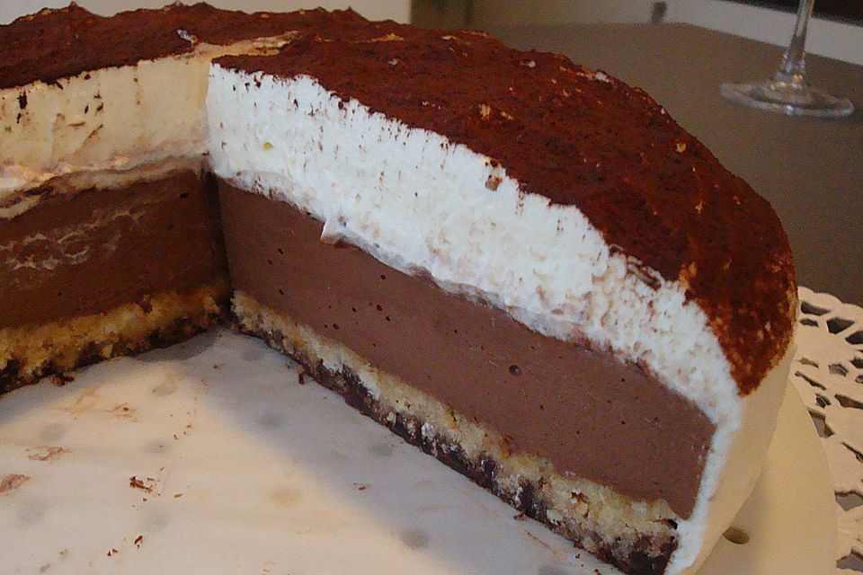 Schokoladen-Frischkäsetorte