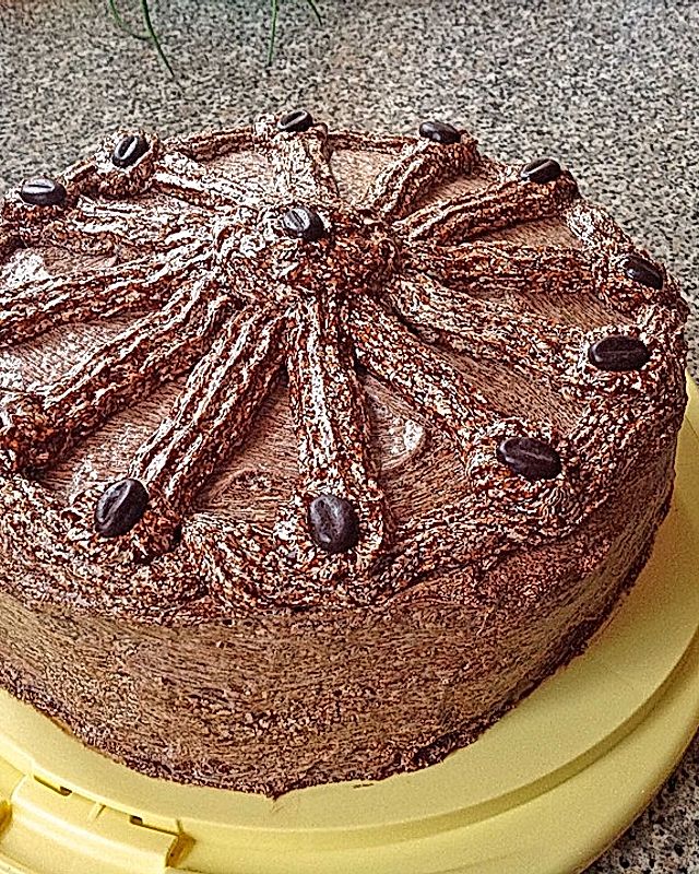 Mokka-Schokoladencreme-Torte