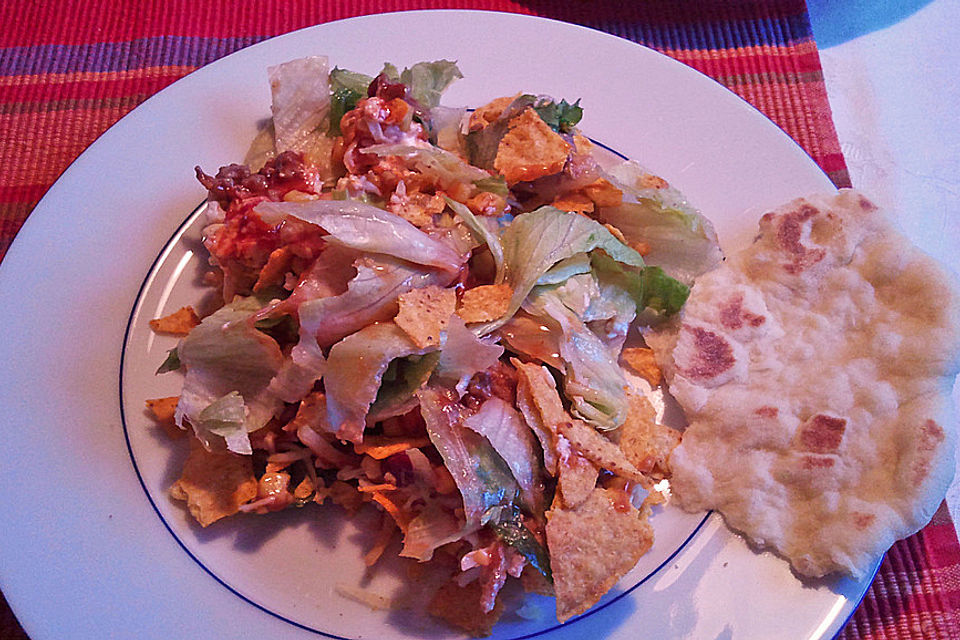 Mexikanischer Schichtsalat