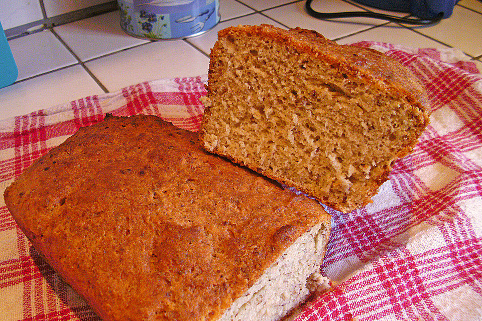 Glutenfreies Haselnuss-Brot