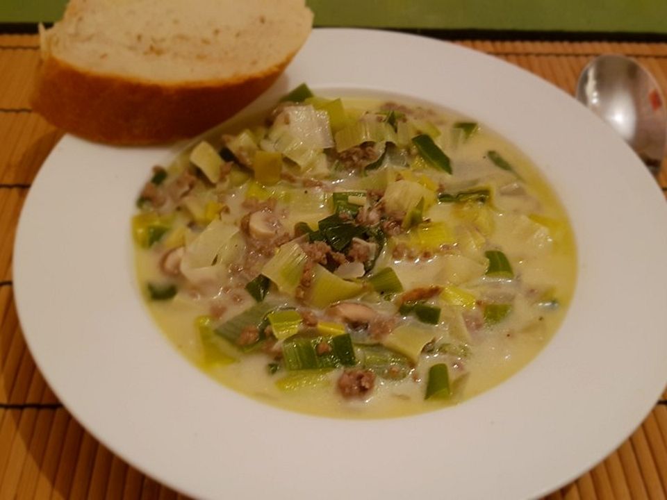 Käse-Lauch-Suppe von oreimers| Chefkoch