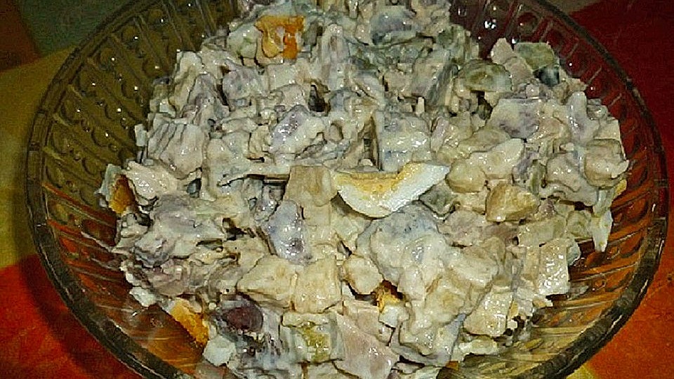 Heringssalat Mit Huhnerfleisch Von Enibasrauschab Chefkoch 