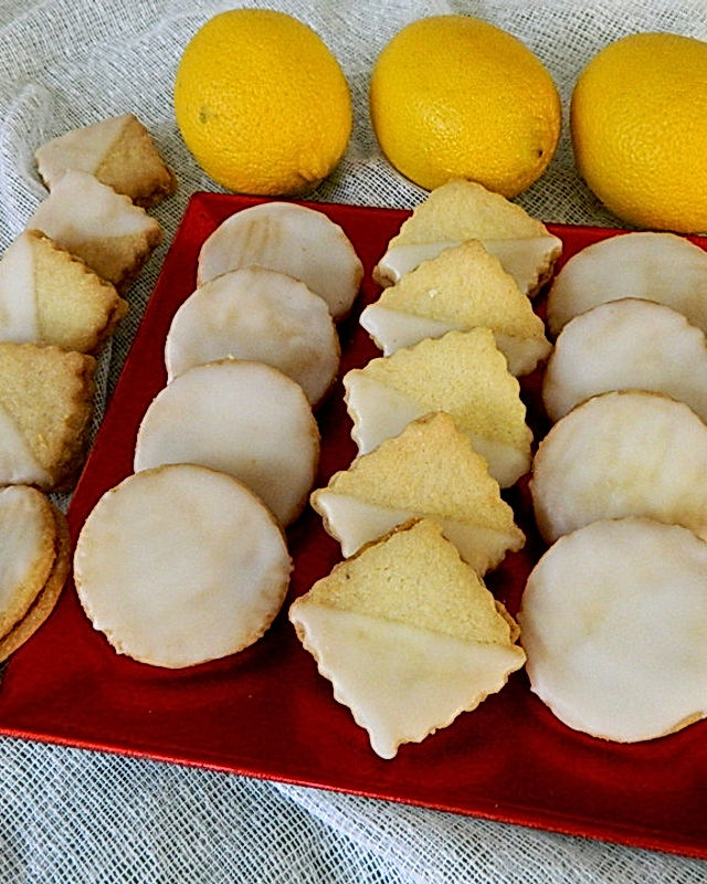 Gefüllte Zitronenplätzchen
