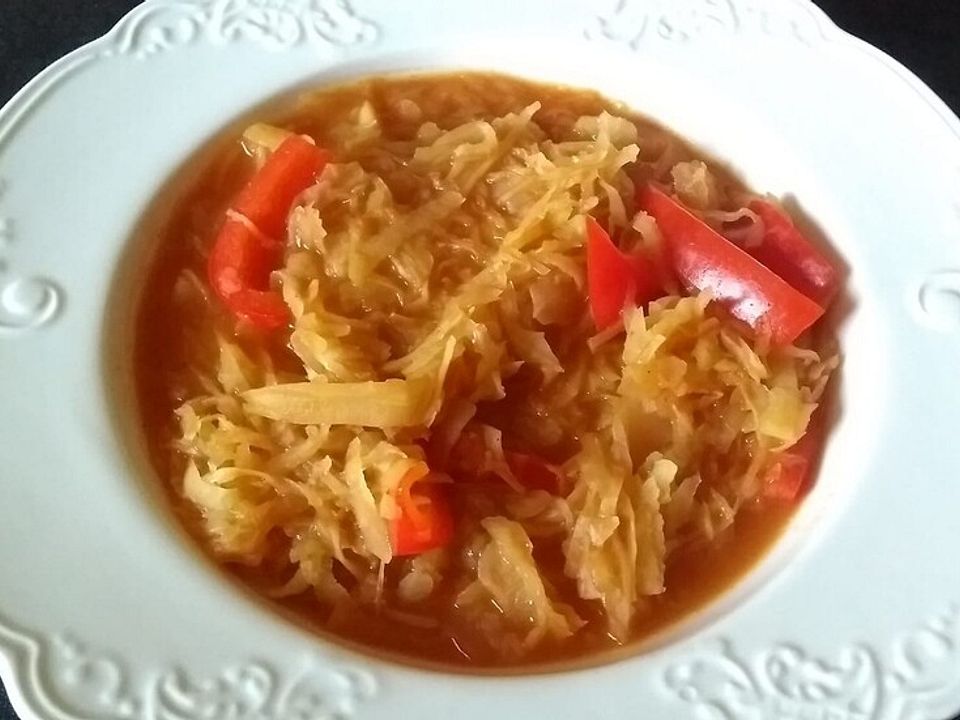 Sauerkraut-Paprikasuppe von TipsyDuffy| Chefkoch