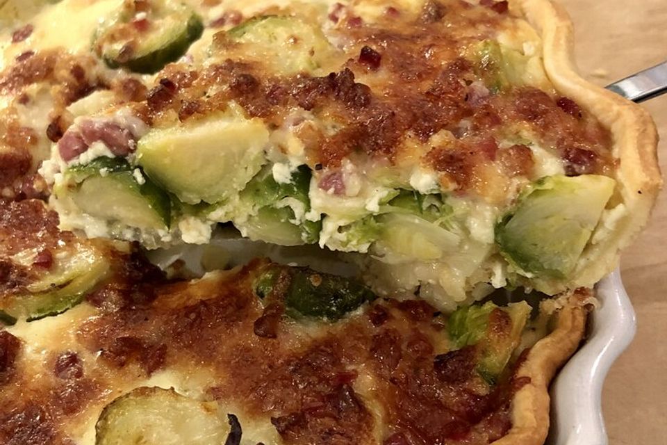 Die beste Rosenkohlquiche