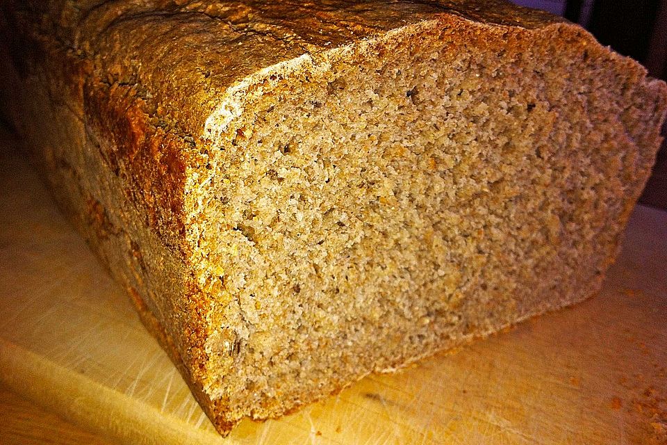 Vollkorn-Sauerteigbrot mit selbst angesetztem Sauerteig