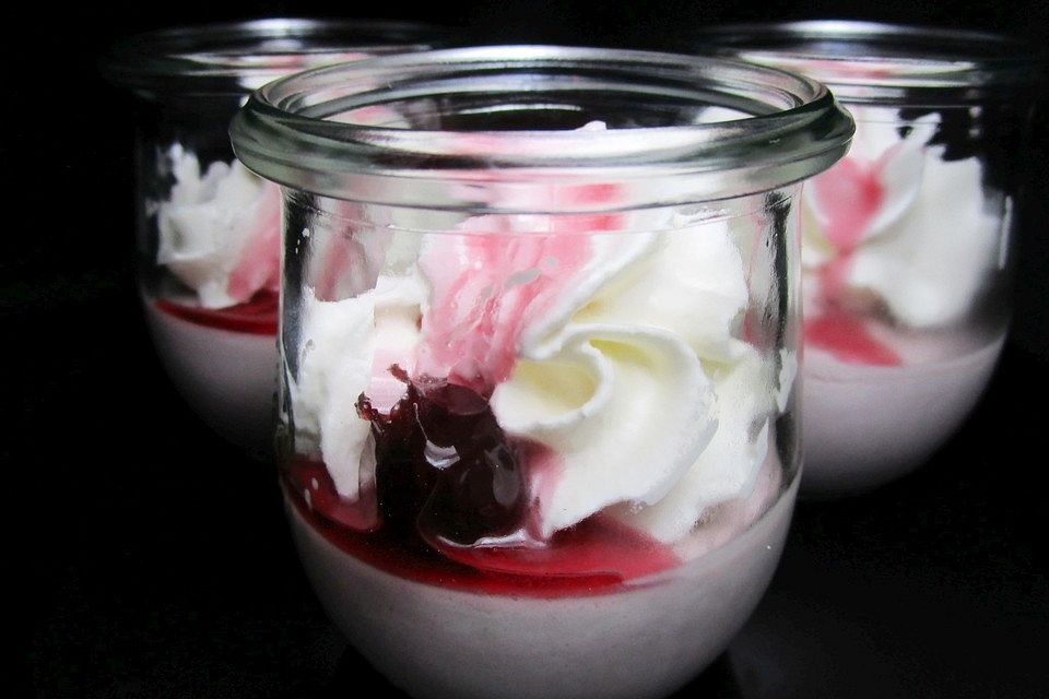 Glühweinmousse mit Mascarpone