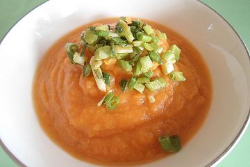Süßkartoffeln-Ingwer-Suppe