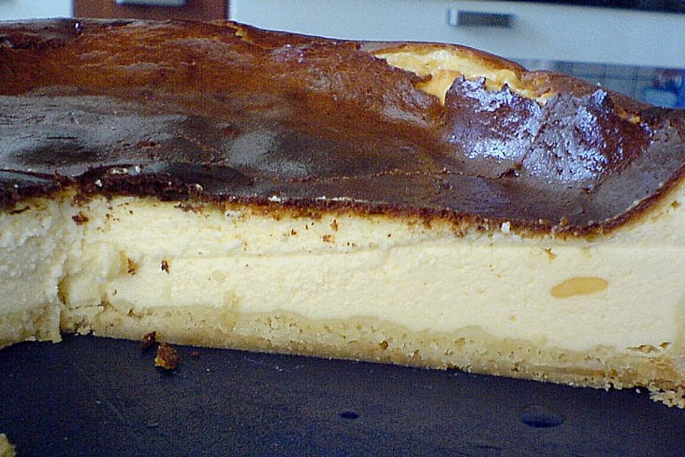 Gebackener Käsekuchen