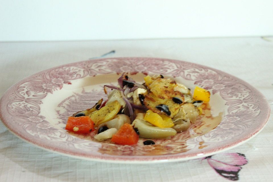 Ofengemüse mit Fenchel und Champignons