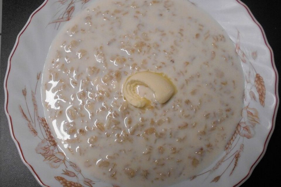 Haferflockensuppe