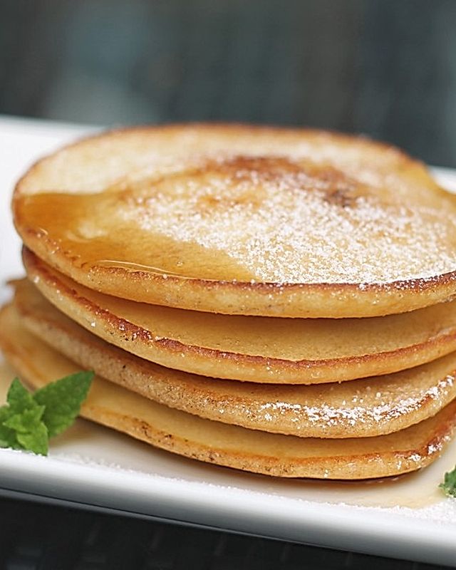 Mini-Pfannkuchen oder Pancakes