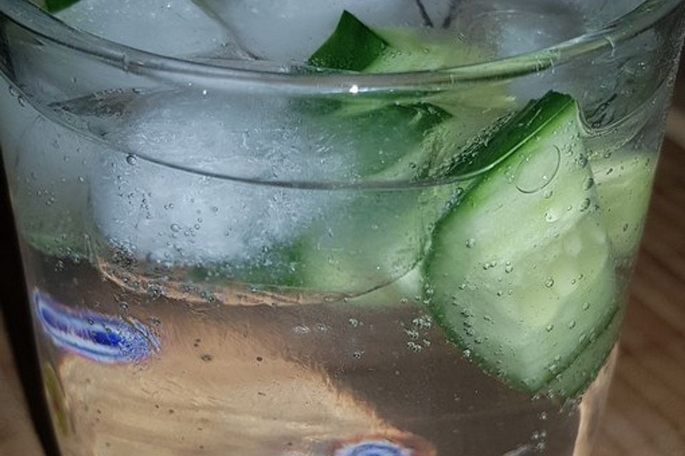 Gin Tonic Gurke à la Julienne