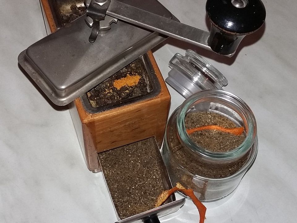 Orangenpfeffer mit Kurkuma und Kardamom von movostu| Chefkoch