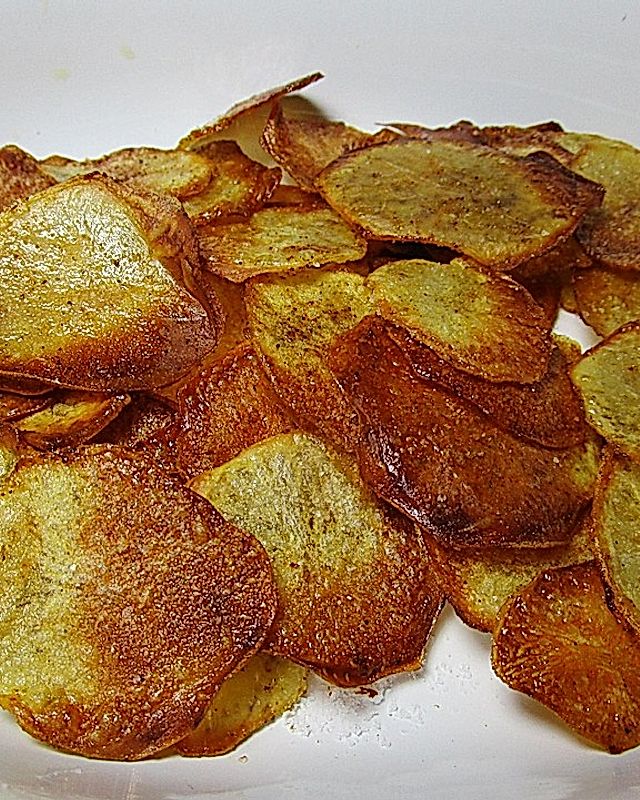 Kartoffelchips selbstgemacht