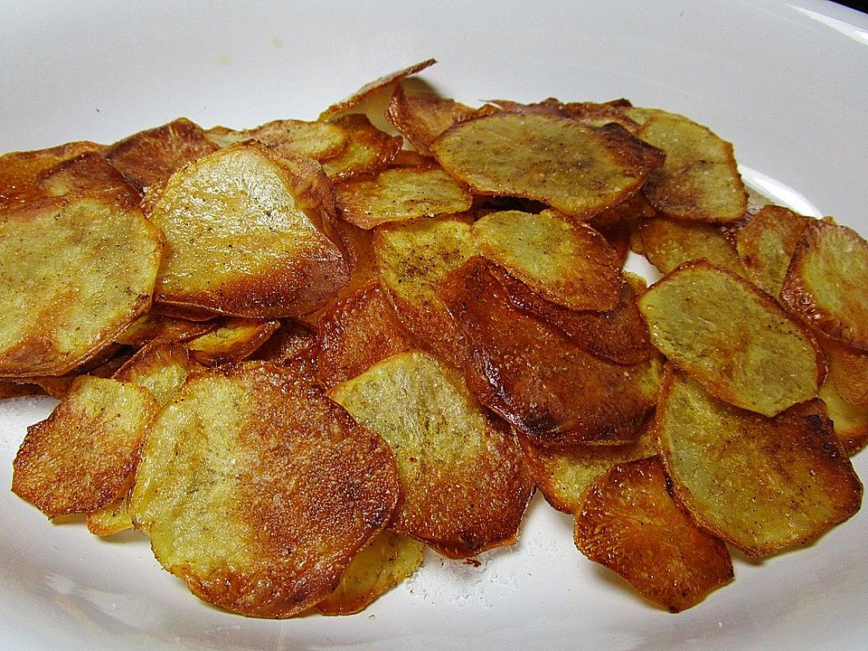 Kartoffelchips selbstgemacht von kochmaeuschen85| Chefkoch