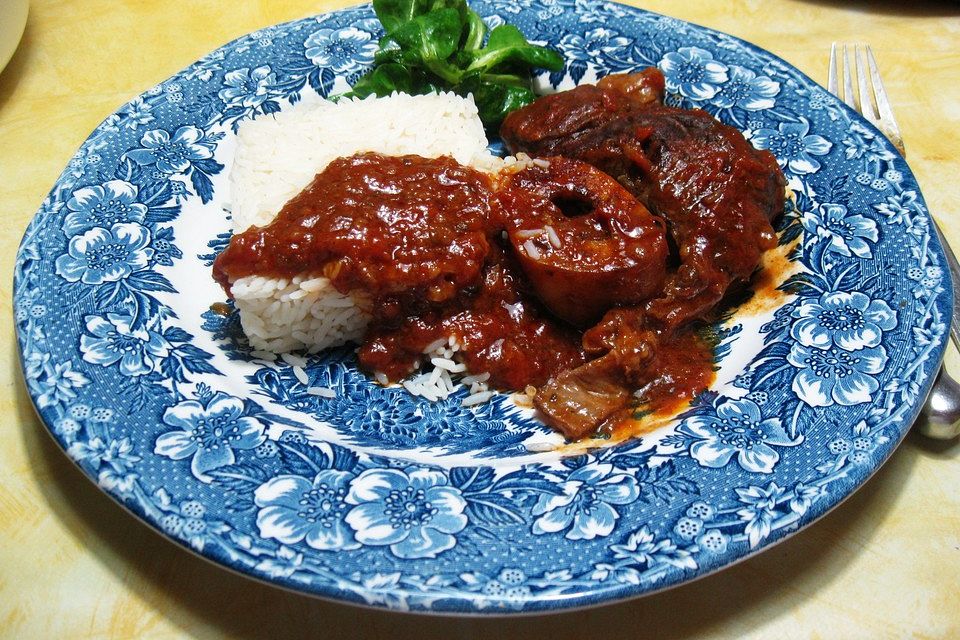 Ossobuco mit Röstgemüse