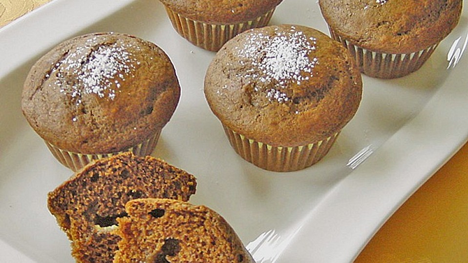 Schoko - Muffins mit weißer Schokolade von DaPinkPanter Schoko - Muffins mit weißer Schokolade von DaPinkPanter