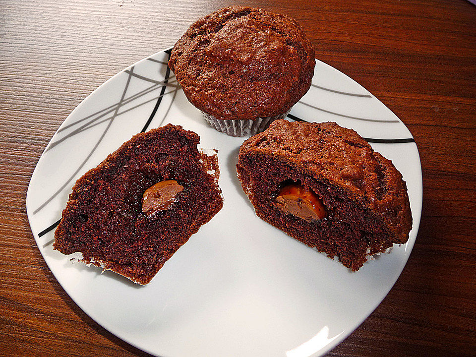 Schoko - Muffins mit weißer Schokolade von DaPinkPanter| Chefkoch