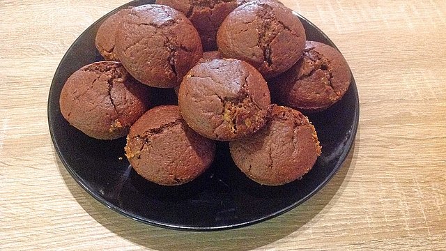 Schoko - Muffins mit weißer Schokolade von DaPinkPanter Schoko - Muffins mit weißer Schokolade von DaPinkPanter