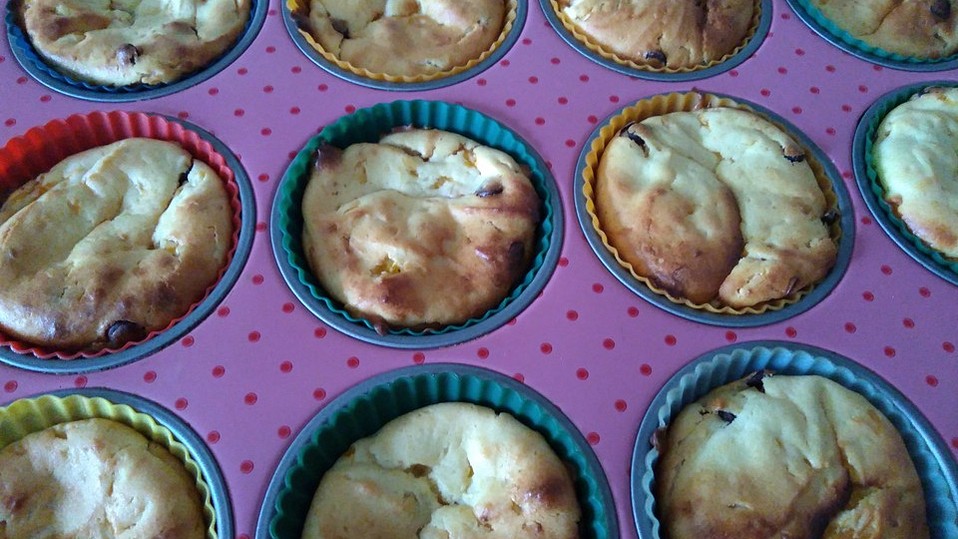 Zitronen-Mandarinen-Quark-Muffins von Mück71 Zitronen-Mandarinen-Quark-Muffins von Mück71