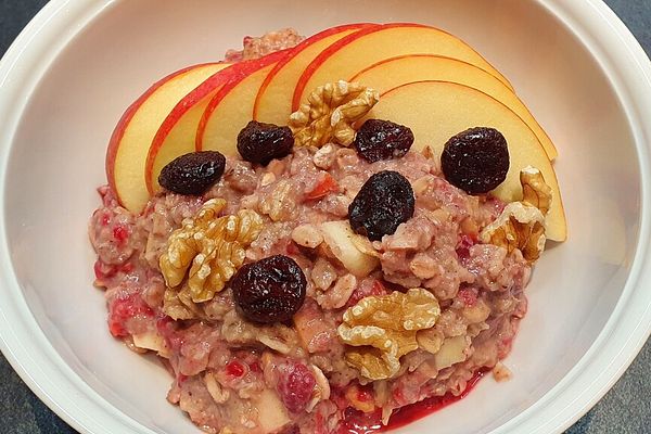 Bananen-Apfel-Zimt-Porridge von Crini_022012 | Chefkoch