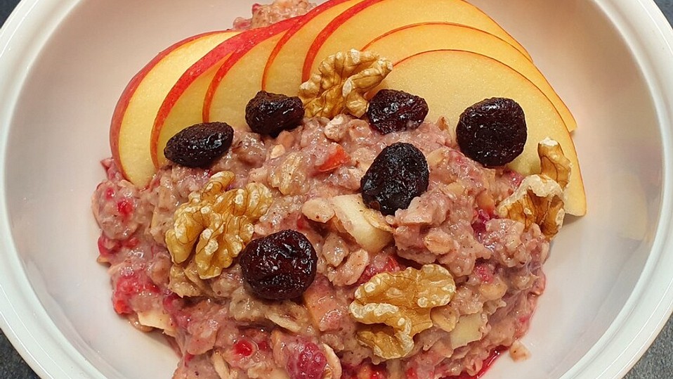 Bananen-Apfel-Zimt-Porridge von Crini_022012