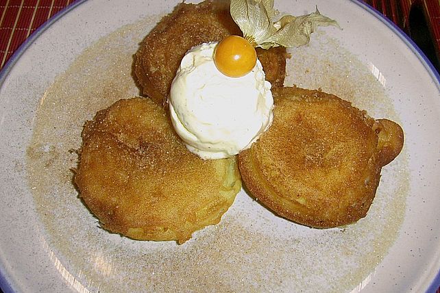 Apfelkücherl im Rahmteig| Chefkoch